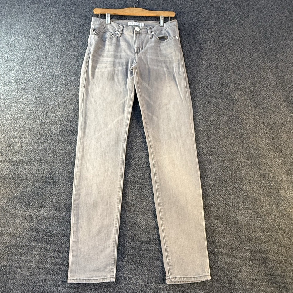 Rock & Republic Berlin Skinny Jeans‎ Womens 8 Gray Stretch Denim Mid Rise